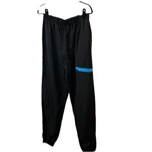 Revolution Dancewear Black Nylon Joggers Pants Womens Size XL Pull On Adult
